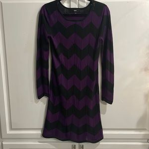 Long sleeve sweater dress